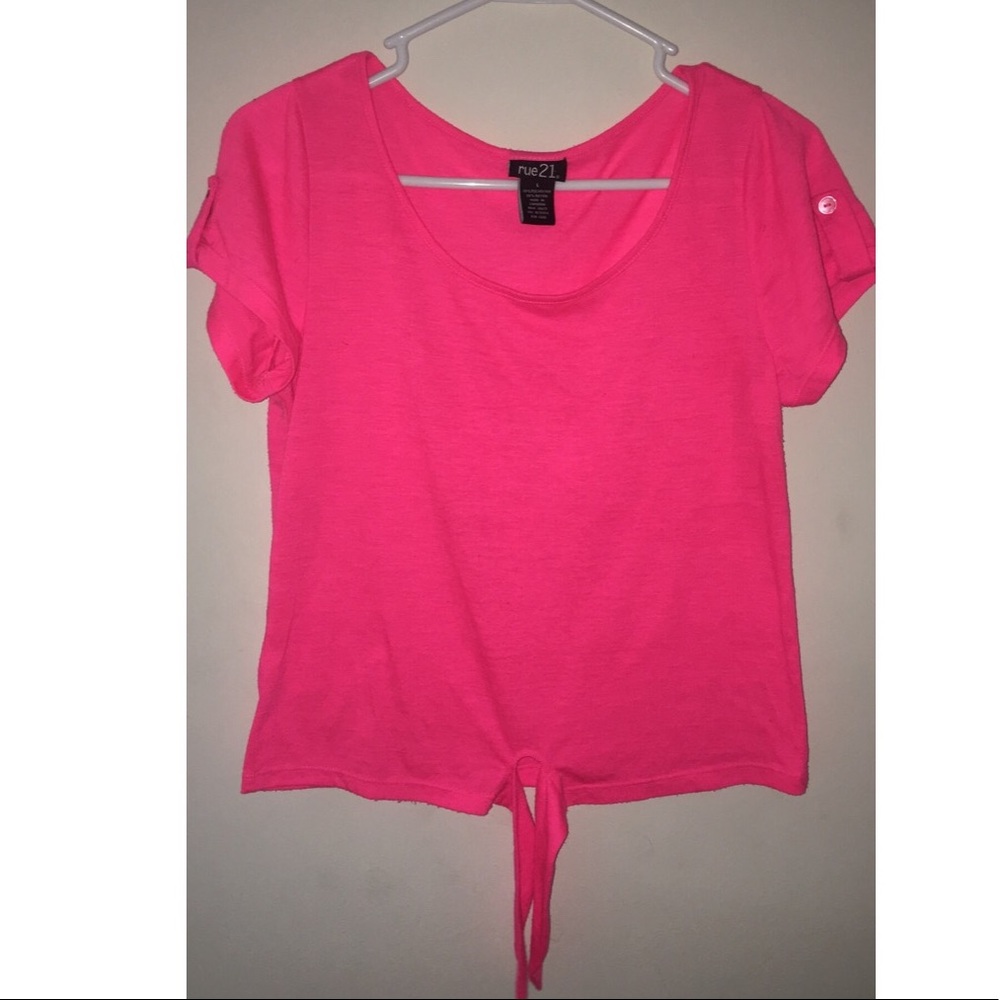 Neon Pink Shirt